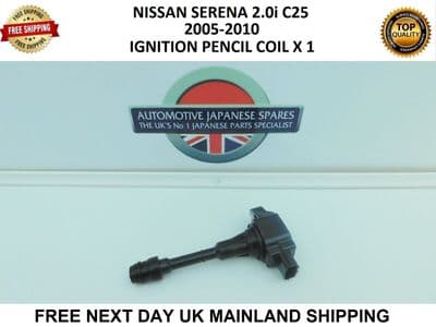 NISSAN SERENA 2.0 C25 2005-2010  IGNITION PENCIL COIL  X 1