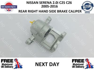 NISSAN SERENA 2.0i C25 C26 2005-2016 REAR OFF SIDE BRAKE CALIPER