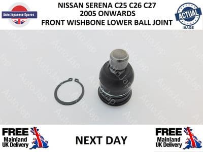 NISSAN SERENA 2.0i C25  C26 C27  BOTTOM BALL JOINT