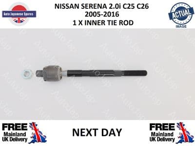 NISSAN SERENA 2.0i C25 C26  FRONT INNER TIE ROD X1
