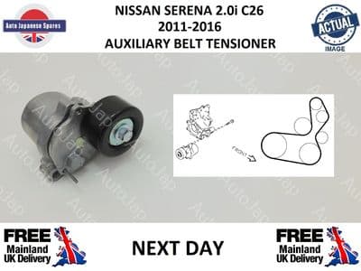 NISSAN SERENA 2.0i C26  AUXILIARY BELT TENSIONER 2011-2016