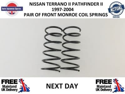 NISSAN TERRANO / PATHFINDER II 1997-2004 PAIR OF FRONT MONROE COIL SPRINGS