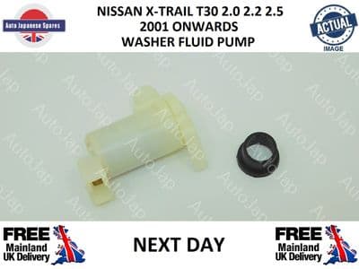 NISSAN X-TRAIL T30 2.0i 2.2DI 2.5 2001 ONWARDS WAHER FLUID PUMP