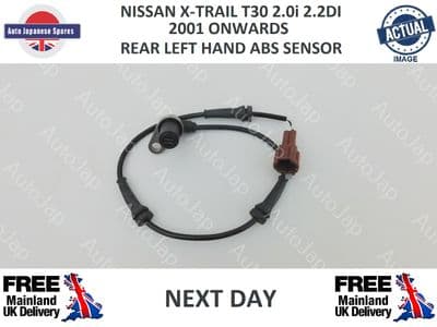 NISSAN X-TRAIL T30 2.0i 2.2DI 2001 ONWARDS REAR LEFT HAND ABS SENSOR