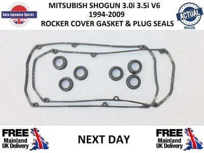 SHOGUN / SPORT 3.0i 1994-2009 ROCKER COVER GASKET AND SPARK PLUG SEALS