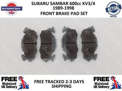 SUBARU SAMBAR FRONT BRAKE PADS
