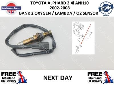 TOYOTA ALPHARD 2.4 REAR LAMBDA OXYGEN SENSOR