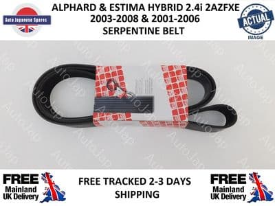 TOYOTA ALPHARD 2.4i HYBRID  SERPENTINE BELT 2.4i 2AZXE