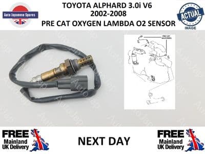 TOYOTA ALPHARD 3.0 PRE CAT LAMBDA OXYGEN SENSOR