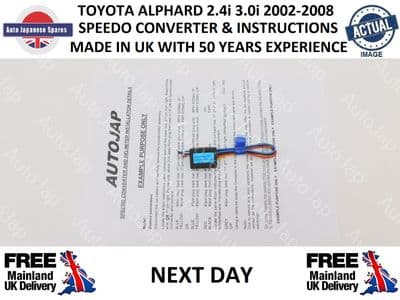 TOYOTA ALPHARD SPEEDO CONVERTER