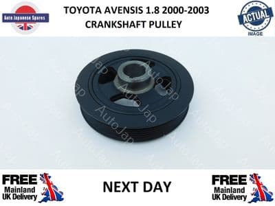 TOYOTA AVENSIS 1.8 2000-2003 CRANKSHAFT BELT PULLEY
