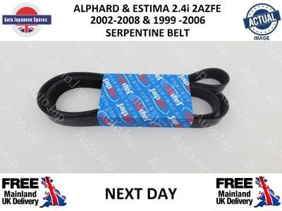 TOYOTA ESTIMA 2.4i 2AZFE 1999-2006  SERPENTINE BELT