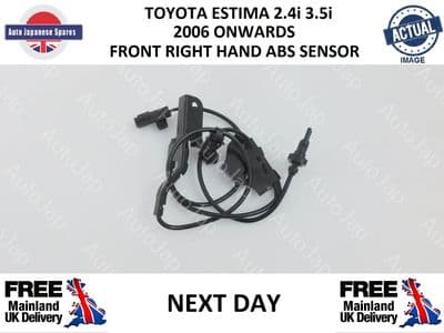 TOYOTA ESTIMA 2.4i 3.5i 2006-2016 FRONT LEFT HAND ABS SENSOR