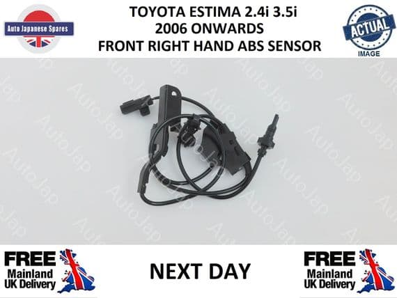 TOYOTA ESTIMA 2.4i 3.5i 2006-2016 FRONT LEFT HAND ABS SENSOR