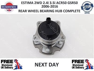 TOYOTA ESTIMA 2.4i 3.5i 2WD REAR WHEEL BEARING