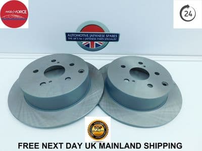 TOYOTA ESTIMA & HYBRID 2006 -2016 297MM REAR BRAKE DISCS