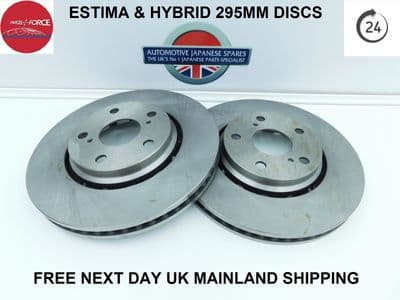 TOYOTA ESTIMA & HYBRID 2006 - 2016 FRONT BRAKE DISCS