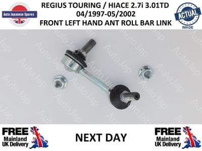 TOYOTA GRANVIA / GRAND HIACE LEFT HAND N/S FRONT ANTI ROLL BAR LINK AJT38561C