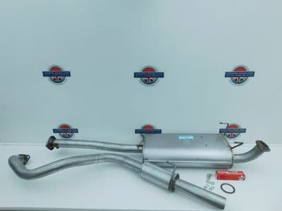 TOYOTA HILUX SURF 3.0TD KZN185 1995-2000 CENTRE REAR EXHAUST BOX & TAIL