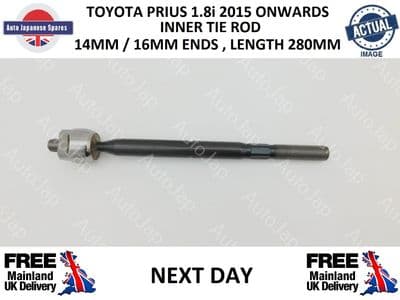 TOYOTA PRIUS 1.8i 2015 ON INNER TIE ROD END  X 1