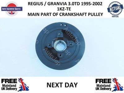 TOYOTA REGIUS / GRANVIA 3.0TD 1995-2002 MAIN PART OF CRANKSHAFT  PULLEY