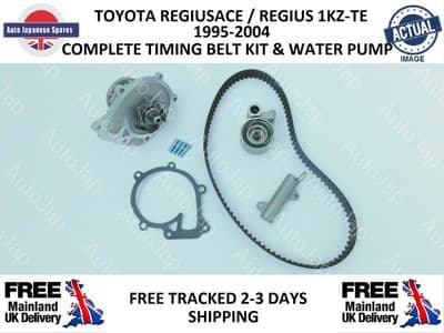 TOYOTA REGIUSACE REGIUS 3.0TD 1KZ-TE 1995-2005 TIMING BELT KIT & WATER PUMP