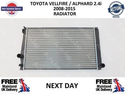 TOYOTA VELLFIRE ALPHARD 2.4i 2AZFE 2008-2015 RADIATOR