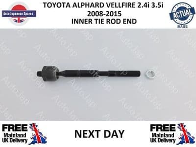 TOYOTA VELLFIRE ALPHARD 2.4i 3.5i 2008-2015 INNER TIE ROD  X 1