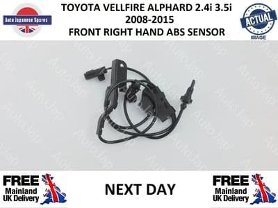 TOYOTA VELLFIRE ALPHARD 2.4i 3.5i FRONT RIGHT HAND ABS SENSOR