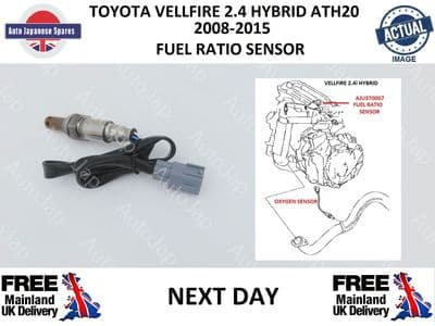 TOYOTA VELLFIRE ALPHARD 2.4i HYBRID FUEL RATIO SENSOR