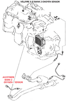 VELLFIRE / ALPHARD 3.5i OXGEN SENSOR BANK2 SENSOR 1