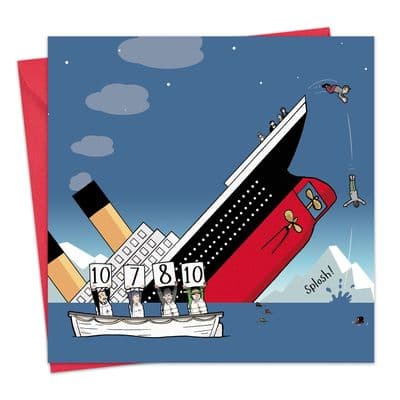 CAN154 - Titanic Funny Card