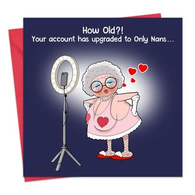 CAN183 - Funny Card - Only Nans