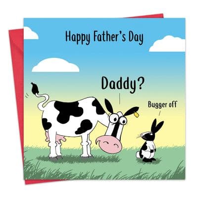 CS24 - Fathers Day Card Cow Confusion