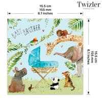 New Baby Brother Cards. New Baby Cards. Congratulations Cards. New Baby Boy Cards. Twizler.
