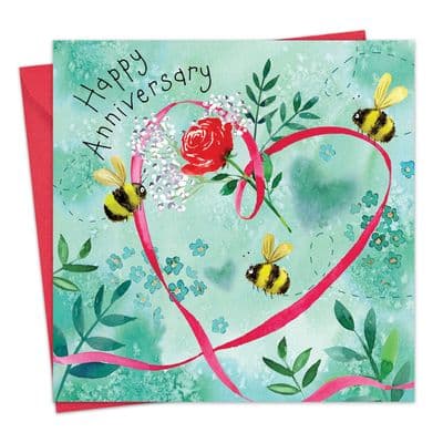 FIZ106 - Anniversary Card Bees