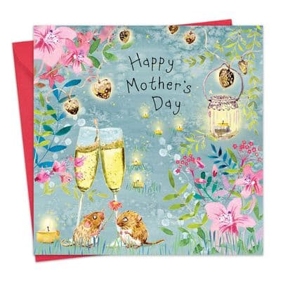FIZ122 - Cute Mother's Day - Champagne Mice