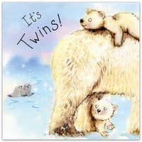 Twins Cards. Congratulations Cards. Congratulations Twins Cards. New Baby Cards. New Baby Boy Cards. New Baby Girl Cards. Twizler.