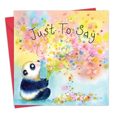 FIZ62 - Card Just To Say Panda