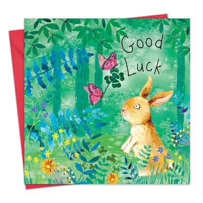 FIZ71 - Good Luck Card Rabbit