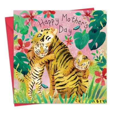 FIZ94 - Card For Mothers Day Tigers