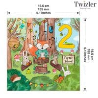 Childrens Birthday Cards. Cute Cards. Age Cards. Happy Birthday Cards. Twizler.