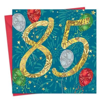 HOO19 - Age 85 Birthday Card