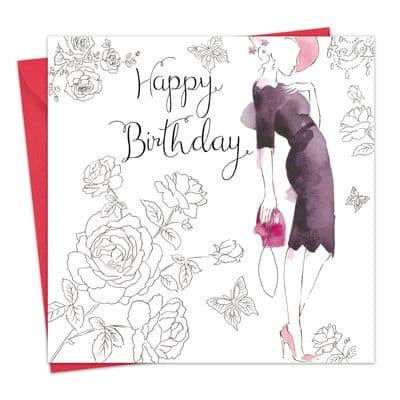 NES12 - Happy Birthday Card For Her