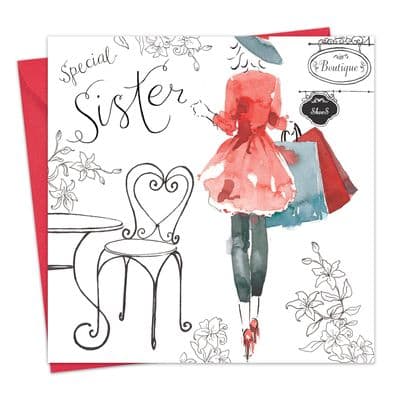 NES28 - Special Sister Birthday Card