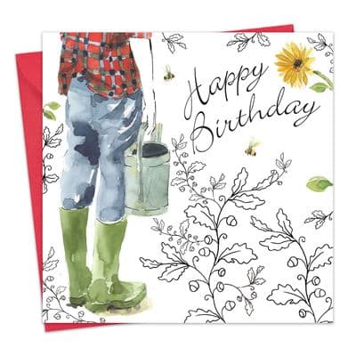 NES52 - Gardening Birthday Card For Him