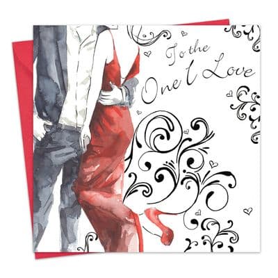 NES72 - To The One I Love Birthday Card