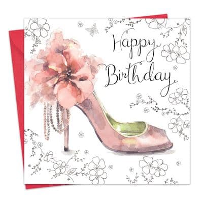 NES9 - Ladies Happy Birthday Card