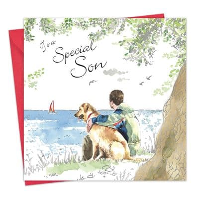 NES97 - Special Son Happy Birthday Card