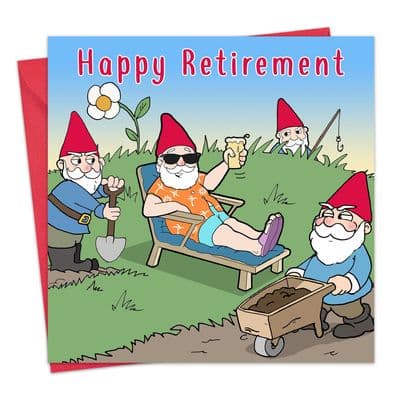 OCC12 - Gnomes Retirement Humorous Card